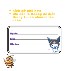 nhãn vở in theo yêu cầu