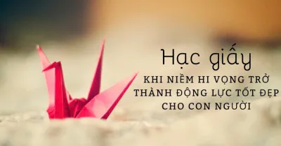 ảnh bài viết hạc giấy